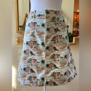 Boden Paradise Bay Patch Pocket Skirt